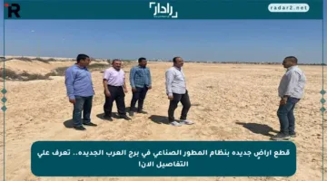 قطع أراضٍ جديدة بنظام المطور الصناعي في برج العرب الجديدة.. تعرف على التفاصيل الآن!